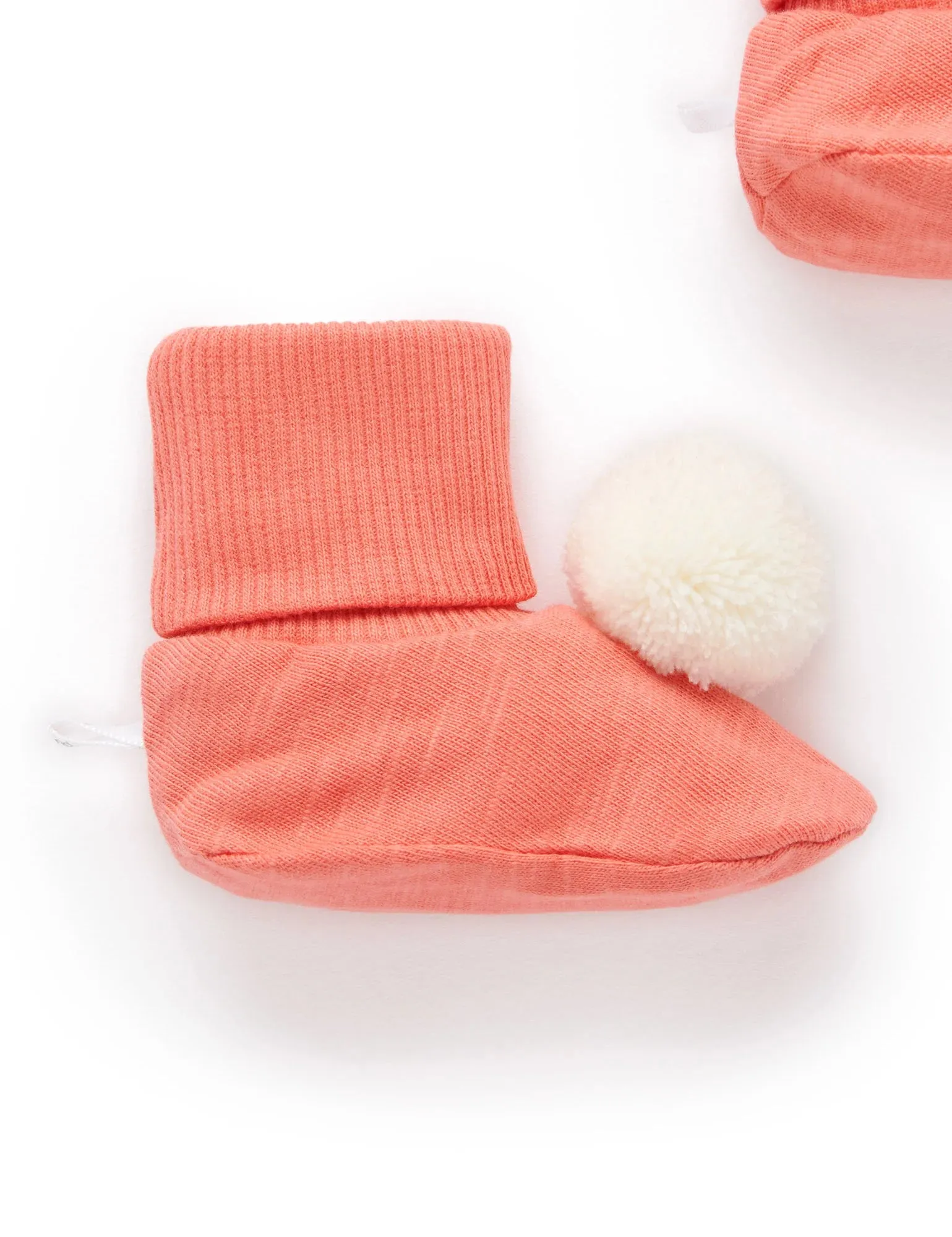 Purebaby Christmas Elf Booties
