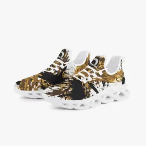 "Trombone" Bounce Mesh Knit Sneakers