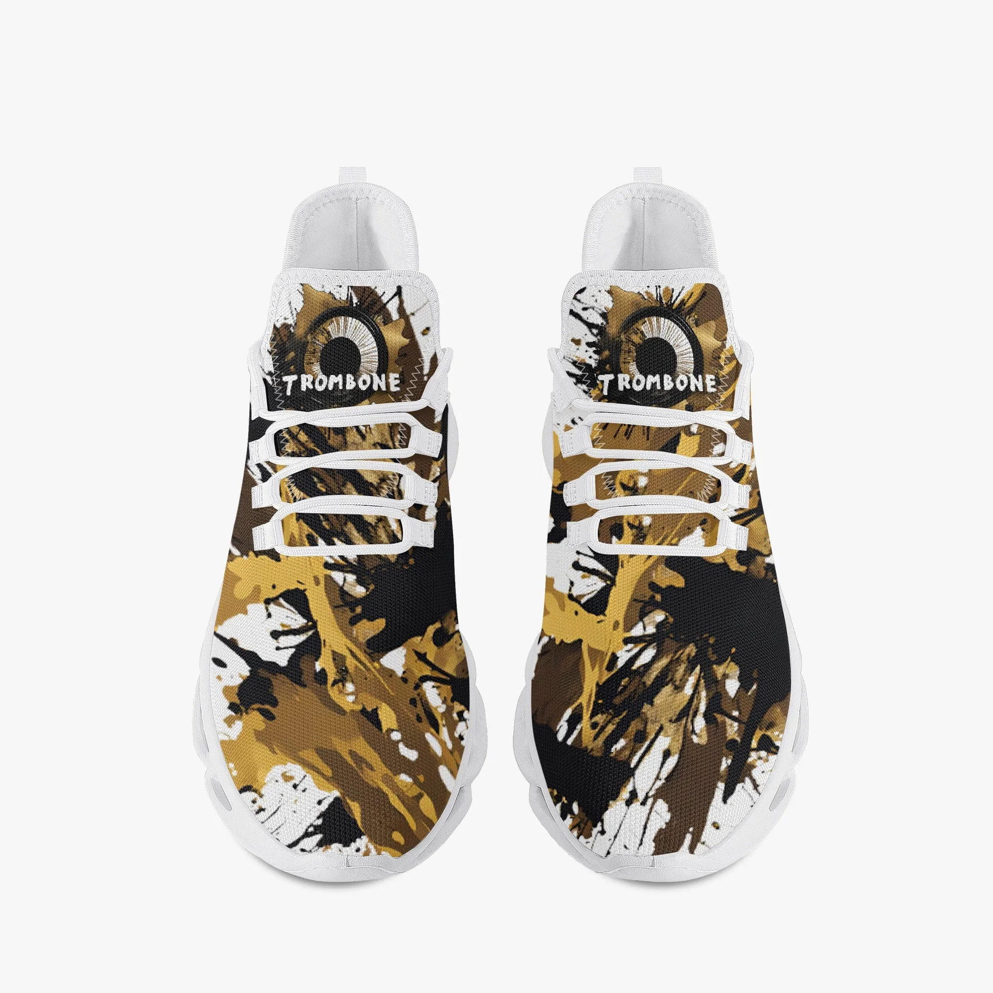 "Trombone" Bounce Mesh Knit Sneakers