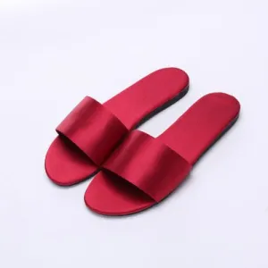 Red Silk Slippers