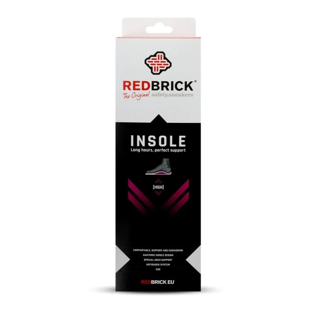 Redbrick Safety Sneakers inlegzolen High
