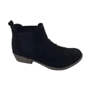 Rezza black booties