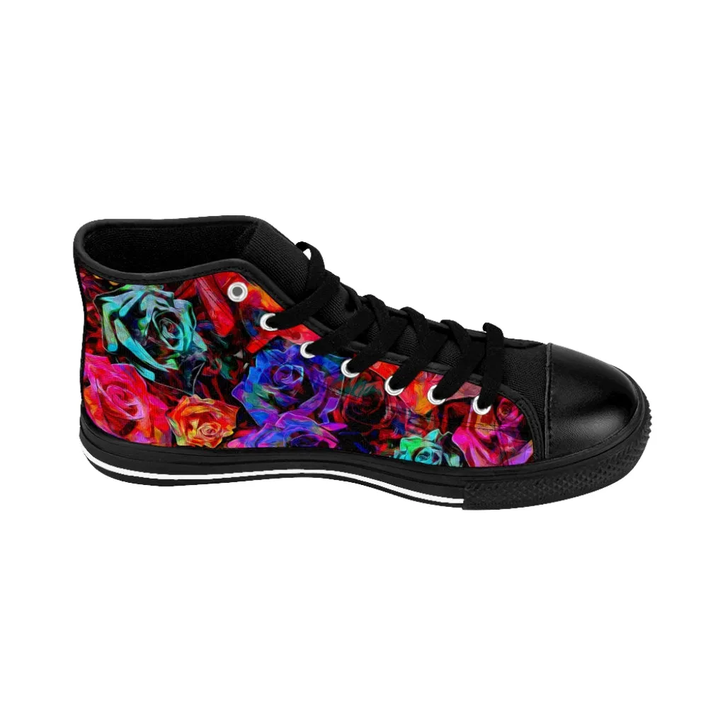 Rose Queen - Women's High-top Sneakers