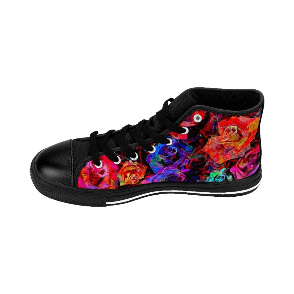 Rose Queen - Women's High-top Sneakers