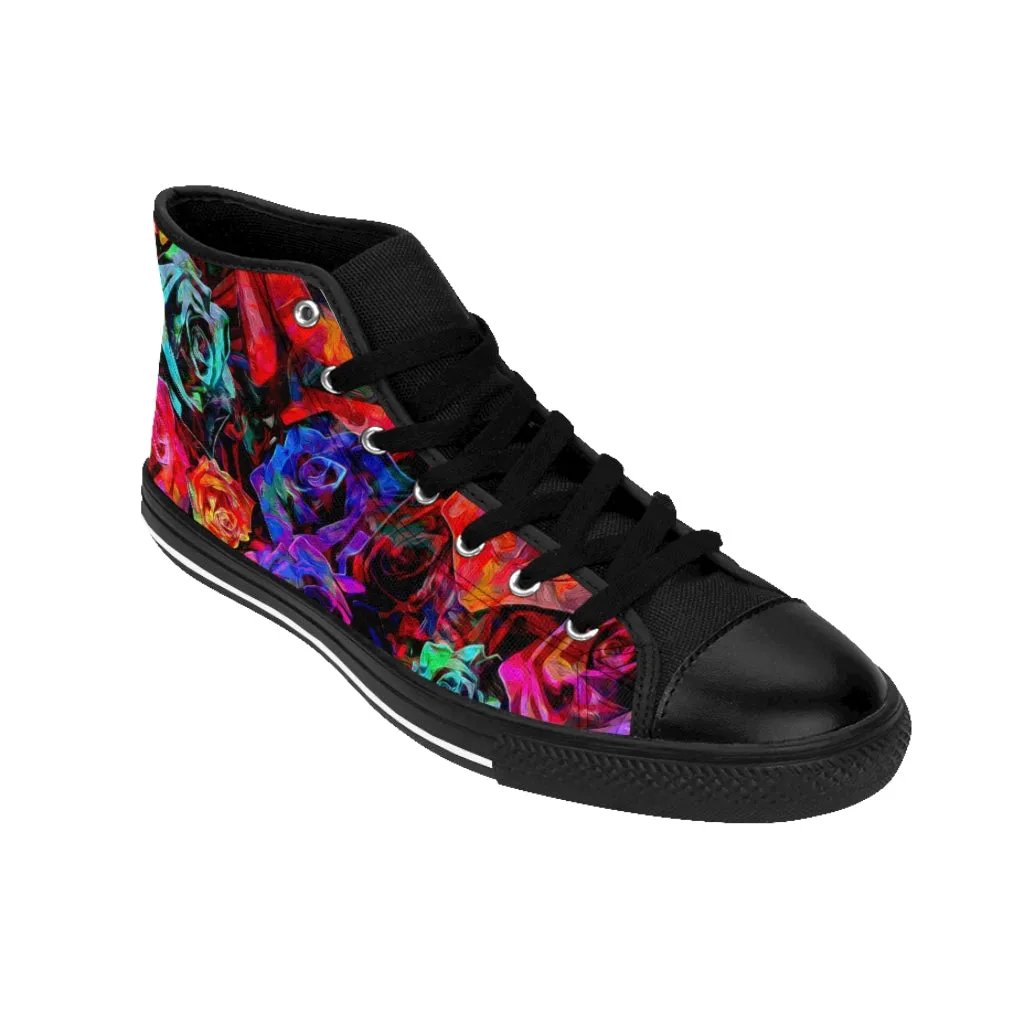 Rose Queen - Women's High-top Sneakers