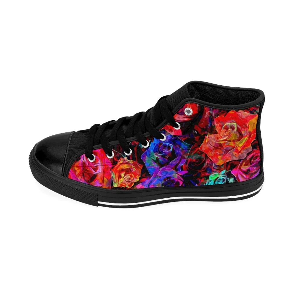 Rose Queen - Women's High-top Sneakers