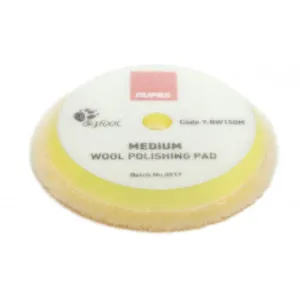 Rupes 150 mm (LHR15) Wool Yellow Medium Polishing Pad