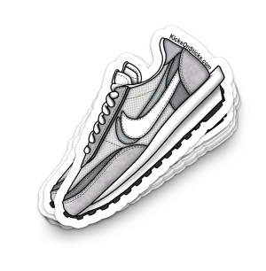 Sacai Waffle "Summit White" Sneaker Sticker