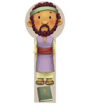 Saint Peter, Pedro 3D Bookmark For Children