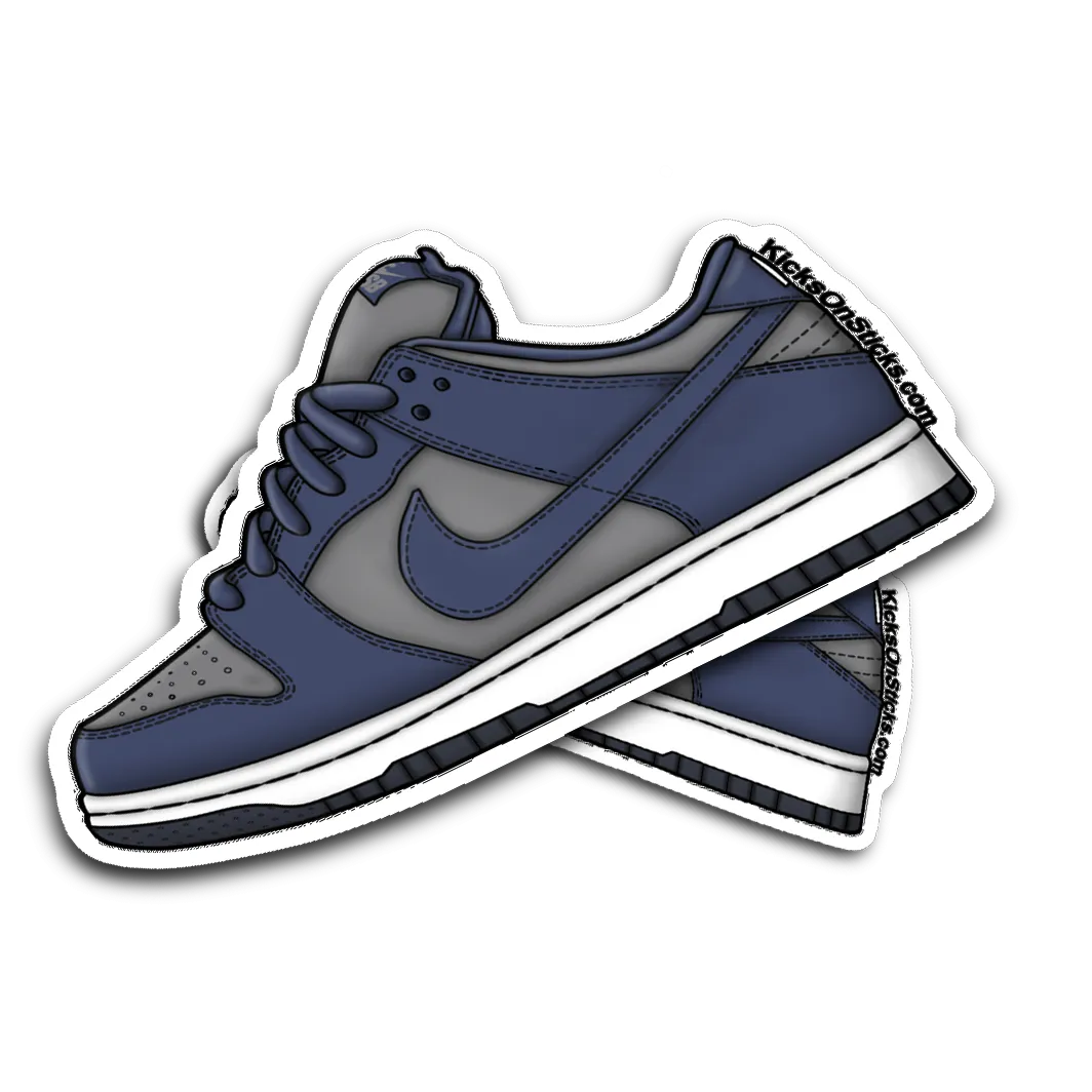 SB Dunk Low "Blue Thunder" Sneaker Sticker