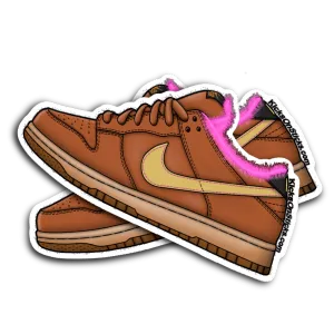 SB Dunk Low "Gibson" Sneaker Sticker