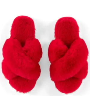 Shiraleah Christina Slippers, Red