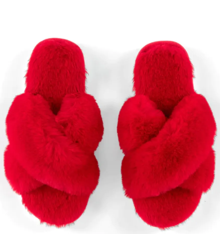 Shiraleah Christina Slippers, Red