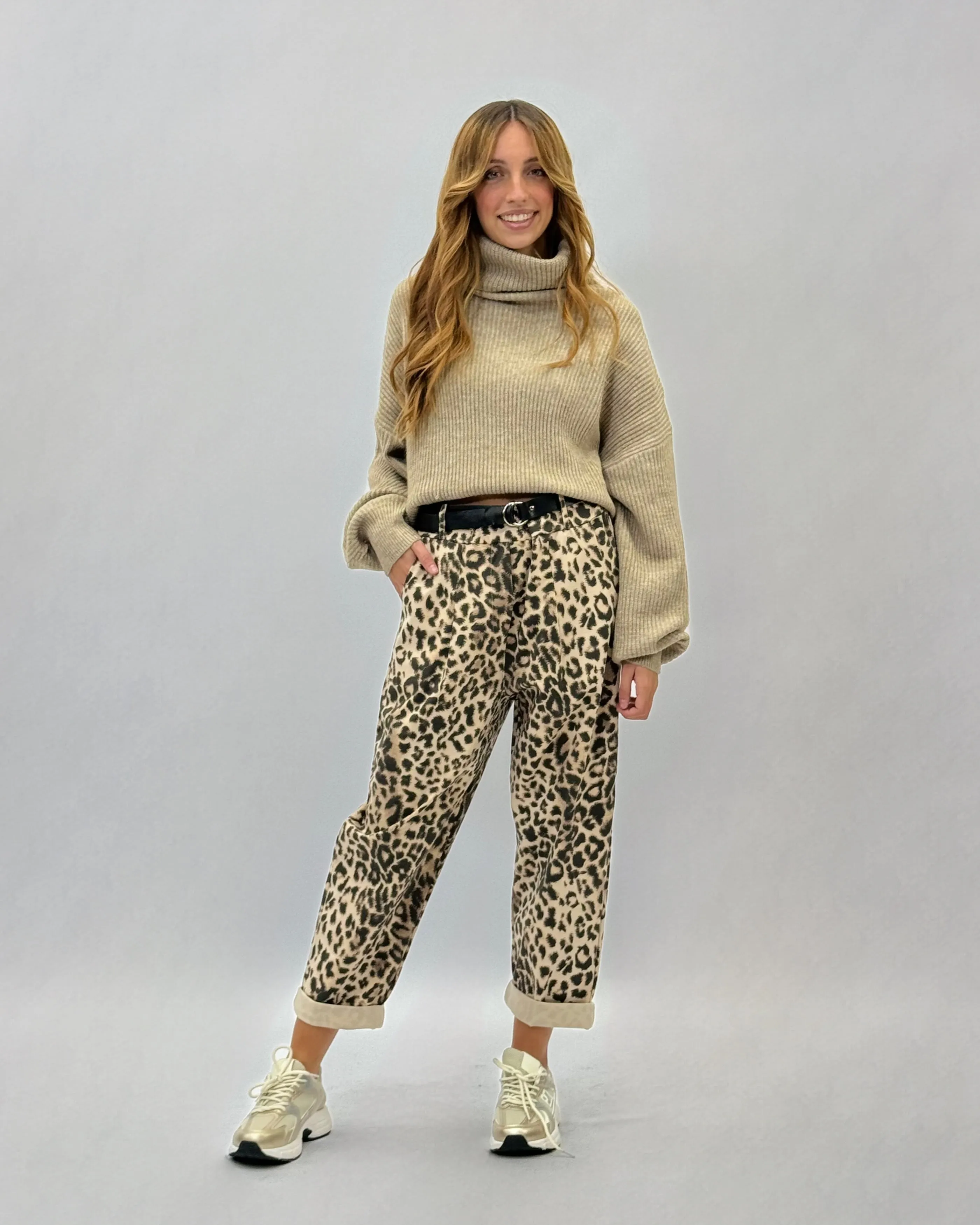 Sneakers con suola alta N