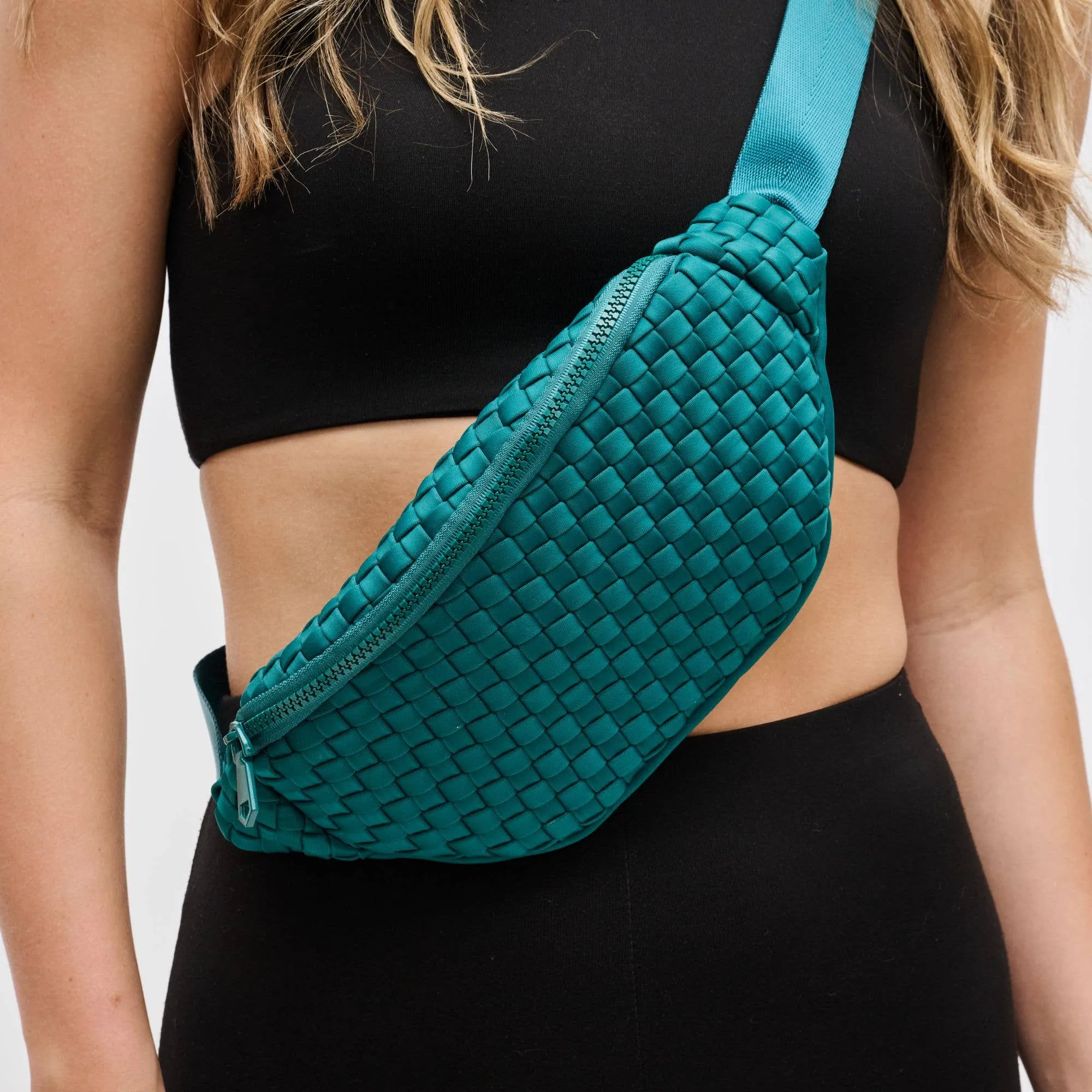 Sol and Selene Aim High Woven Neoprene Belt Bag (4 Colors!)