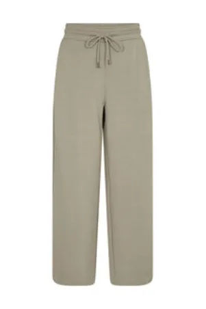 SoyaConcept - Banu 33 Styllish Lounging Sweatpants - Dusky Green