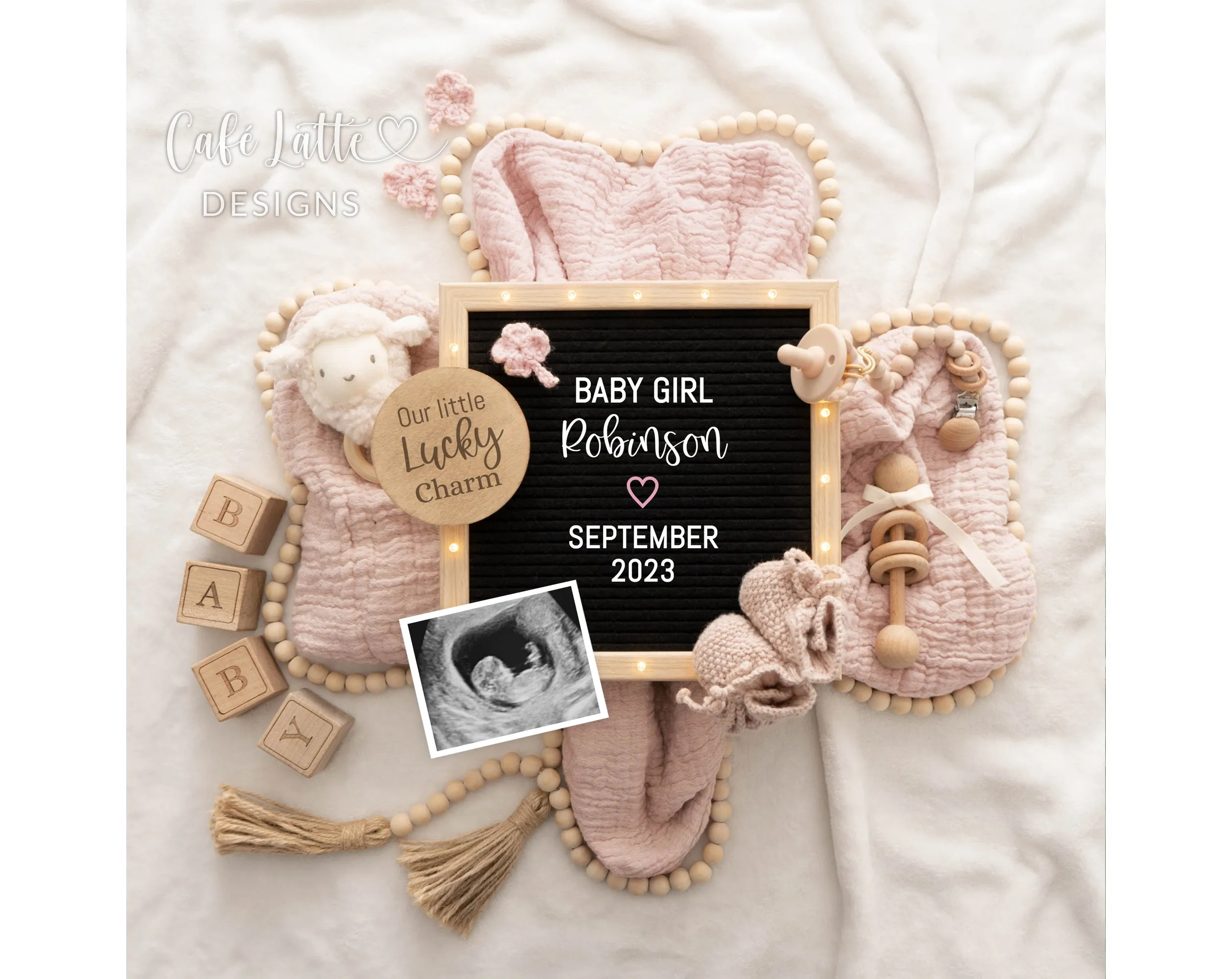St Patricks Day Girl Gender Reveal For Social Media