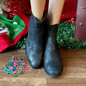 Starboard Booties - Black Metallic
