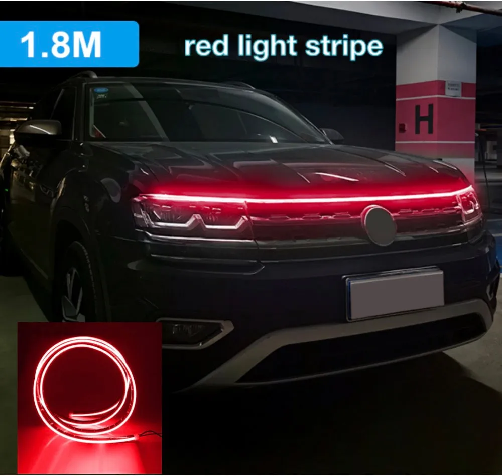 Start-Scan Led Car Hood Light Strip Universal Decor