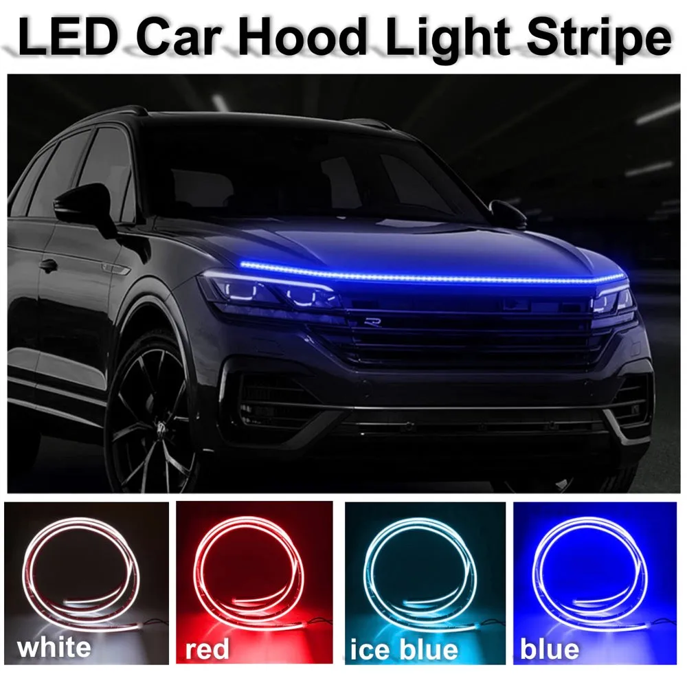 Start-Scan Led Car Hood Light Strip Universal Decor