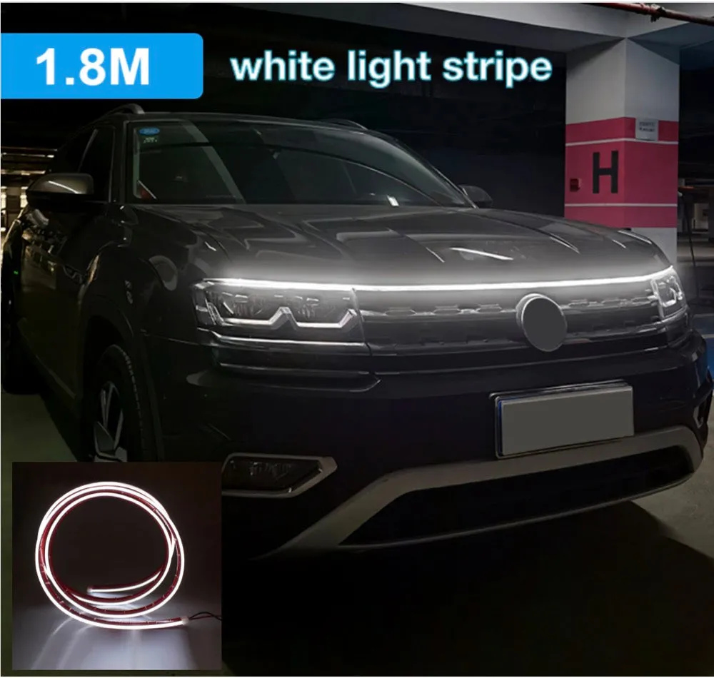 Start-Scan Led Car Hood Light Strip Universal Decor