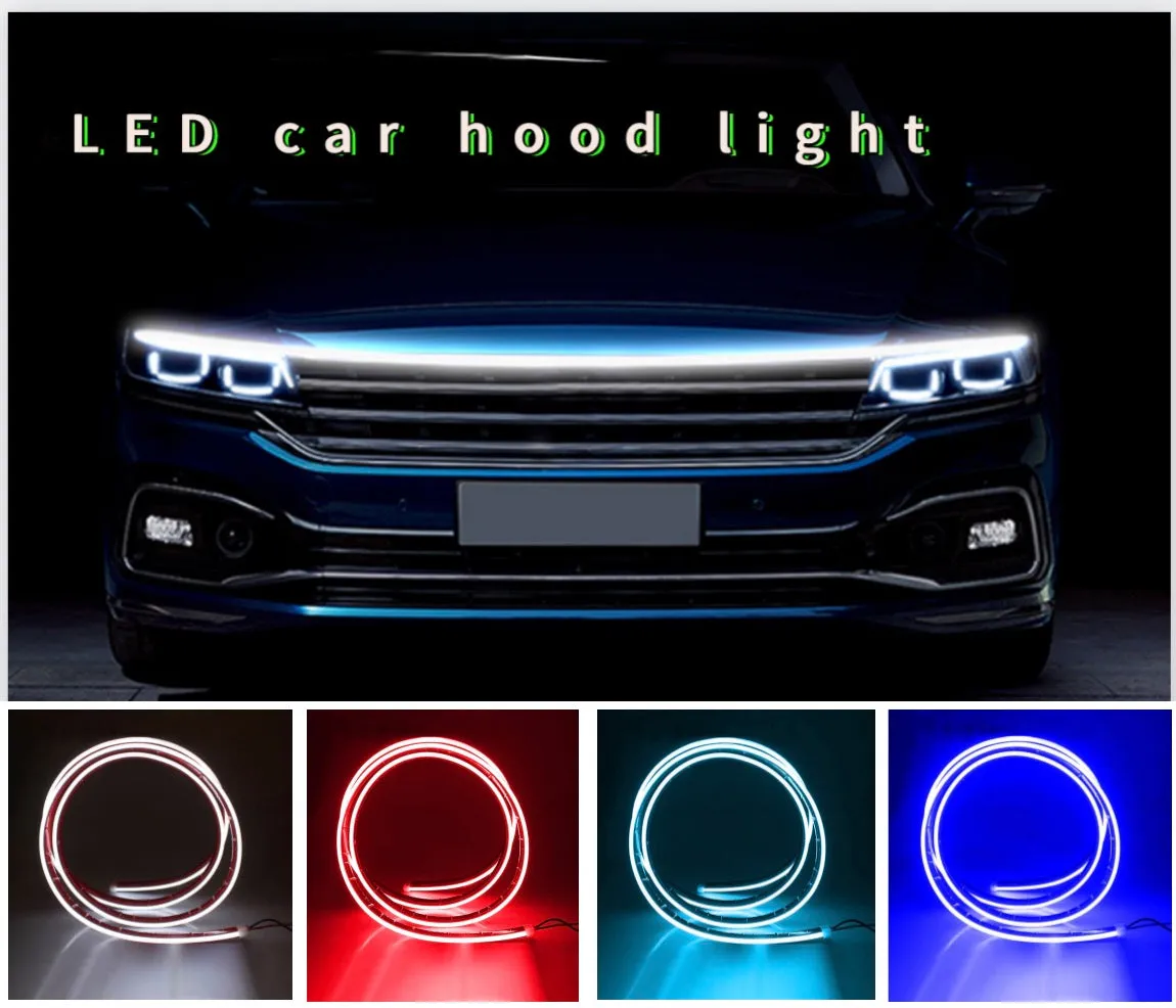 Start-Scan Led Car Hood Light Strip Universal Decor