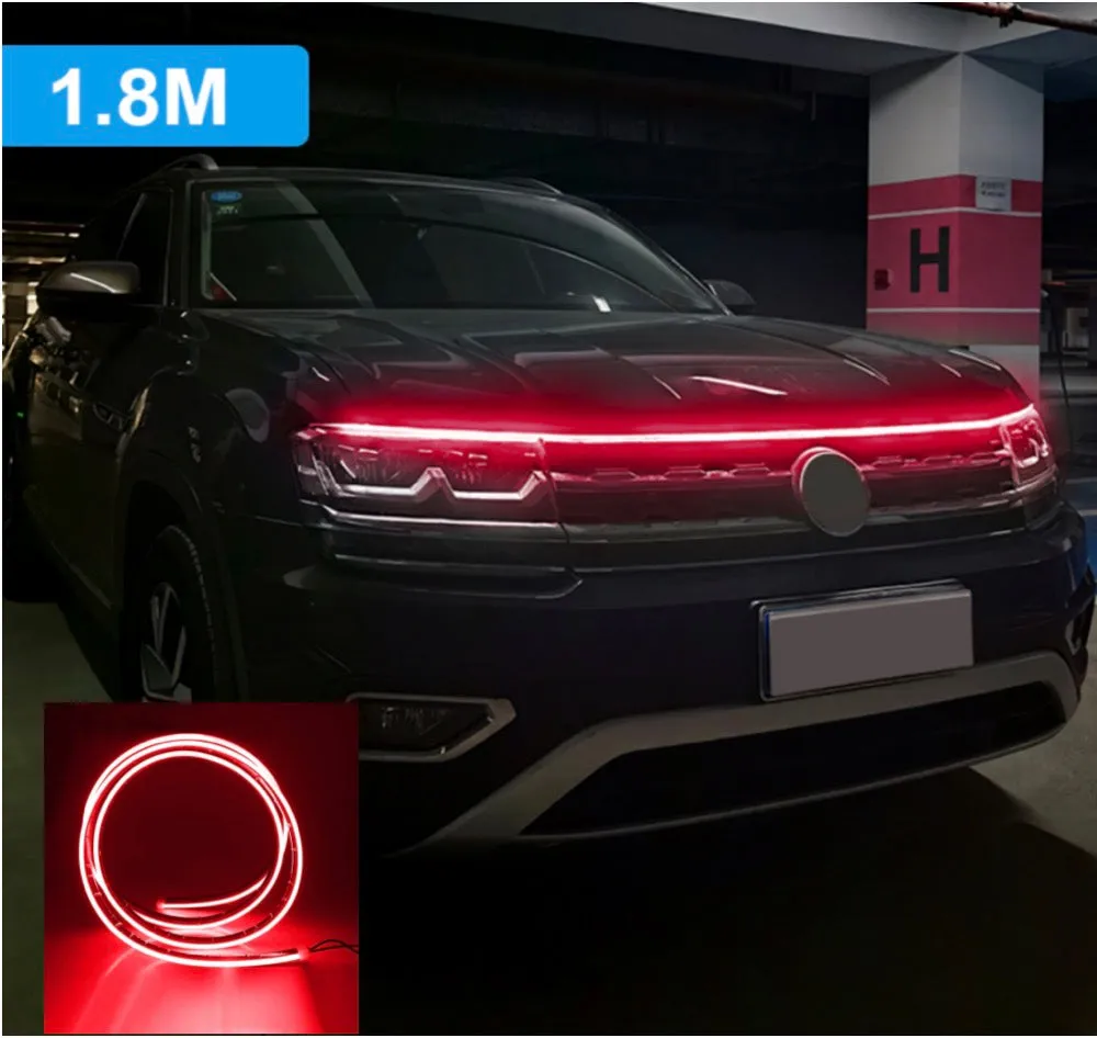 Start-Scan Led Car Hood Light Strip Universal Decor