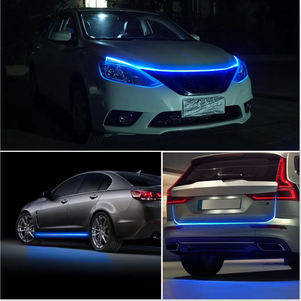 Start-Scan Led Car Hood Light Strip Universal Decor