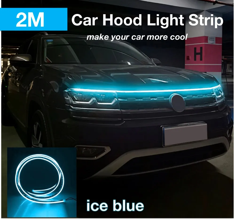 Start-Scan Led Car Hood Light Strip Universal Decor