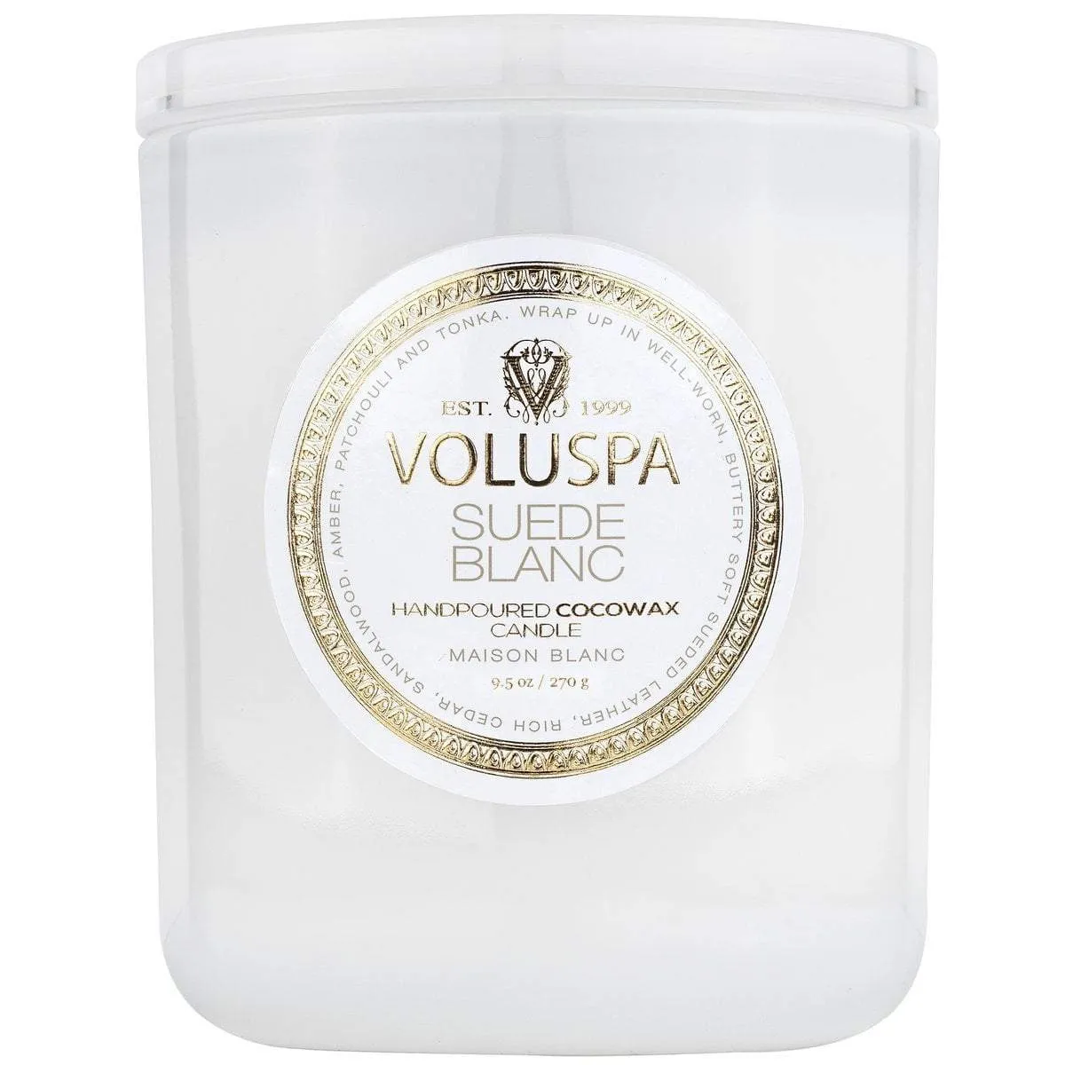 Suede Blanc | Classic Candle