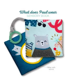 Taf Toys 'What Does Paul Wear' Book