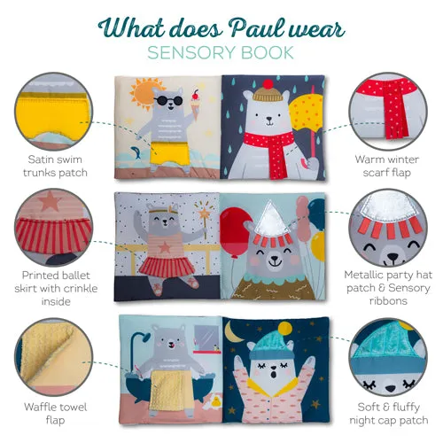 Taf Toys 'What Does Paul Wear' Book