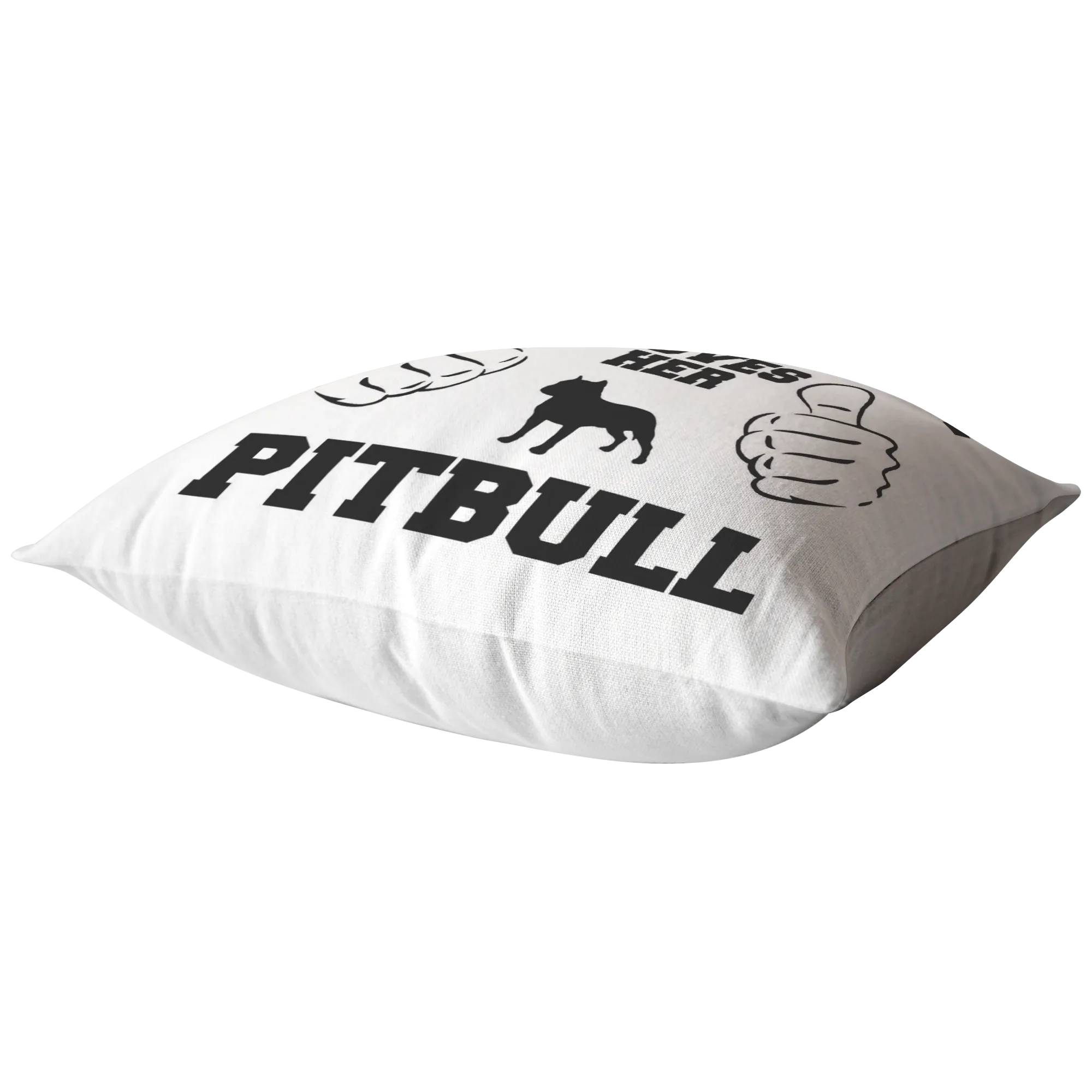 This Mom Loves Her Pitbull - Pillow