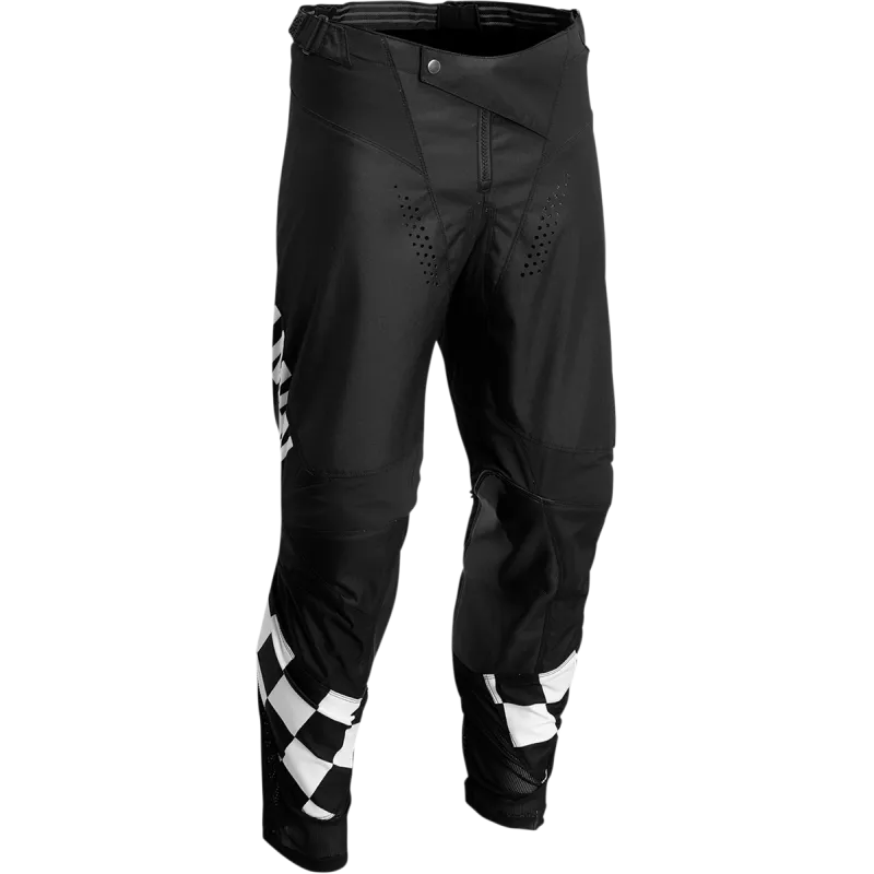 Thor Hallman Differ Cheq Off-Road Pants - Black/White