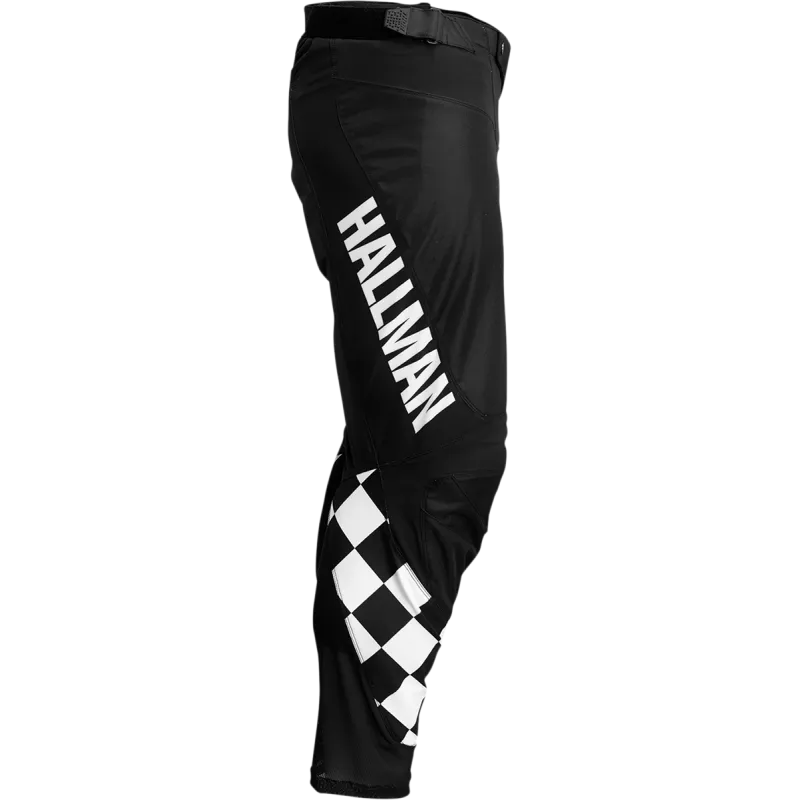 Thor Hallman Differ Cheq Off-Road Pants - Black/White