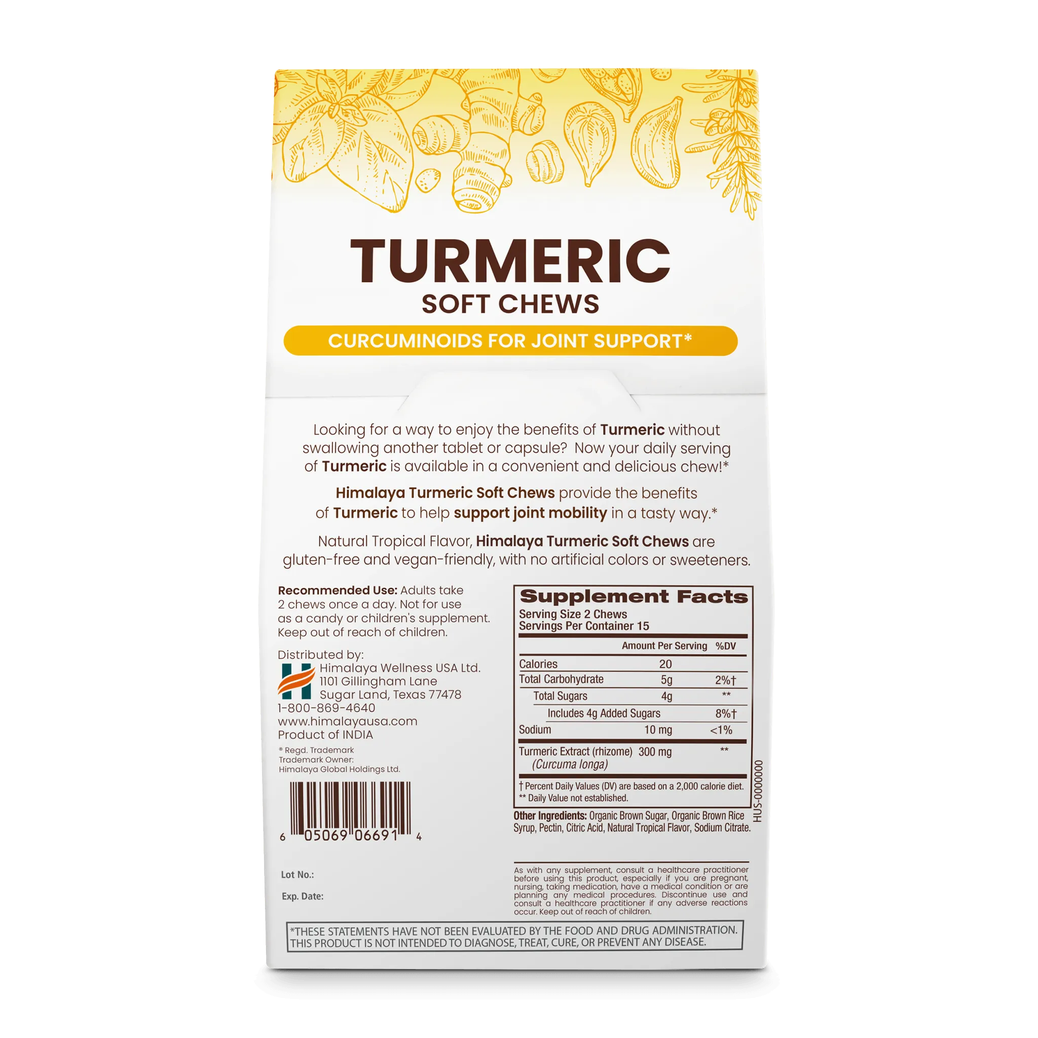 Turmeric Soft Chews