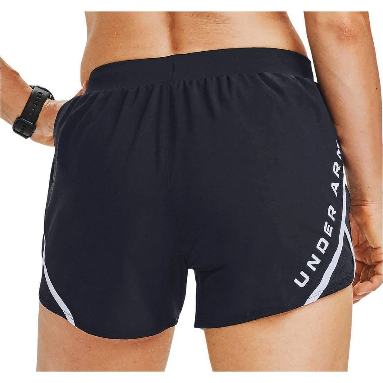 Under Armour Fly By 2.0 Stunner Womens Running Shorts - Black