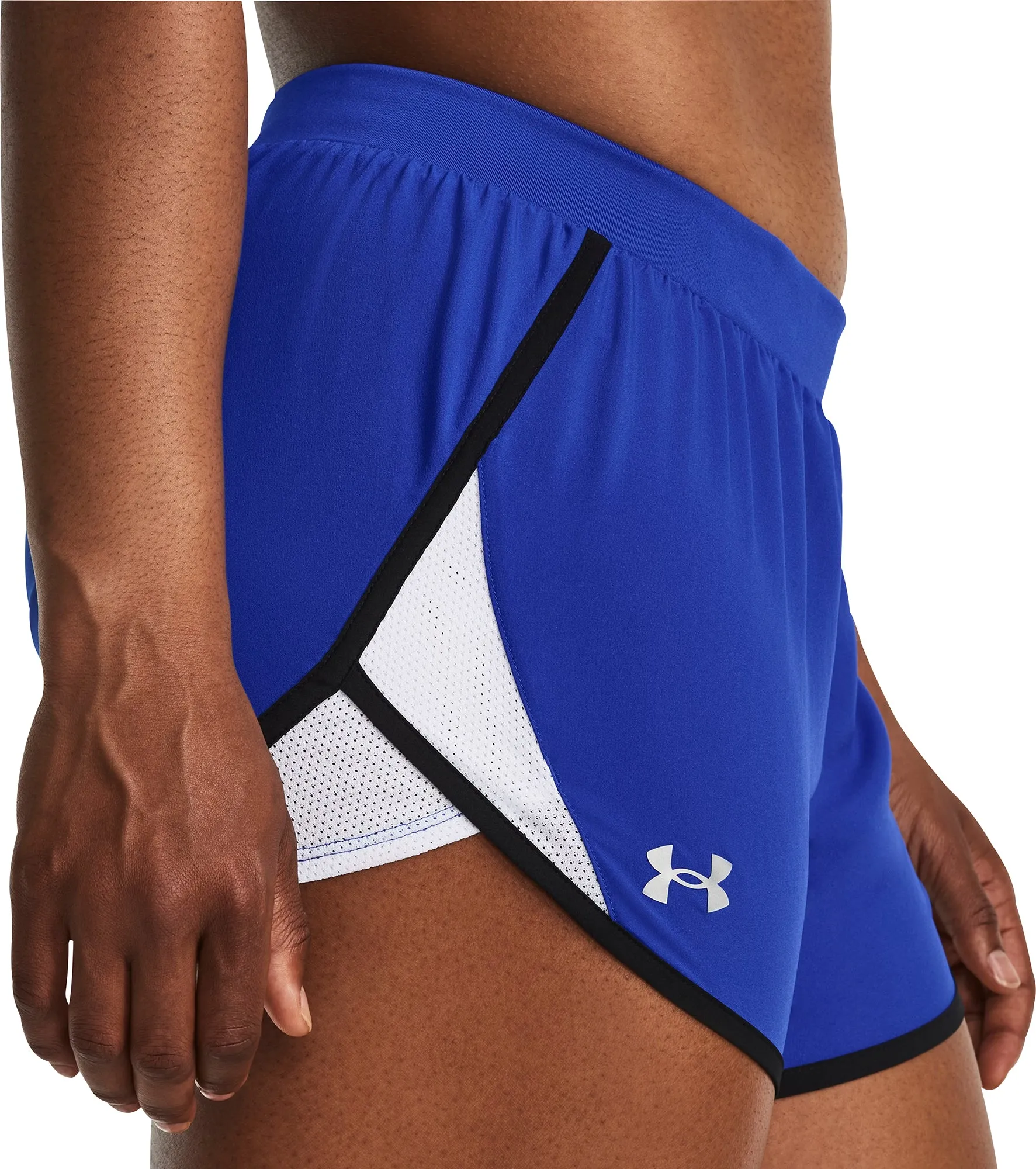 Under Armour Fly By 2.0 Womens Running Shorts - Blue