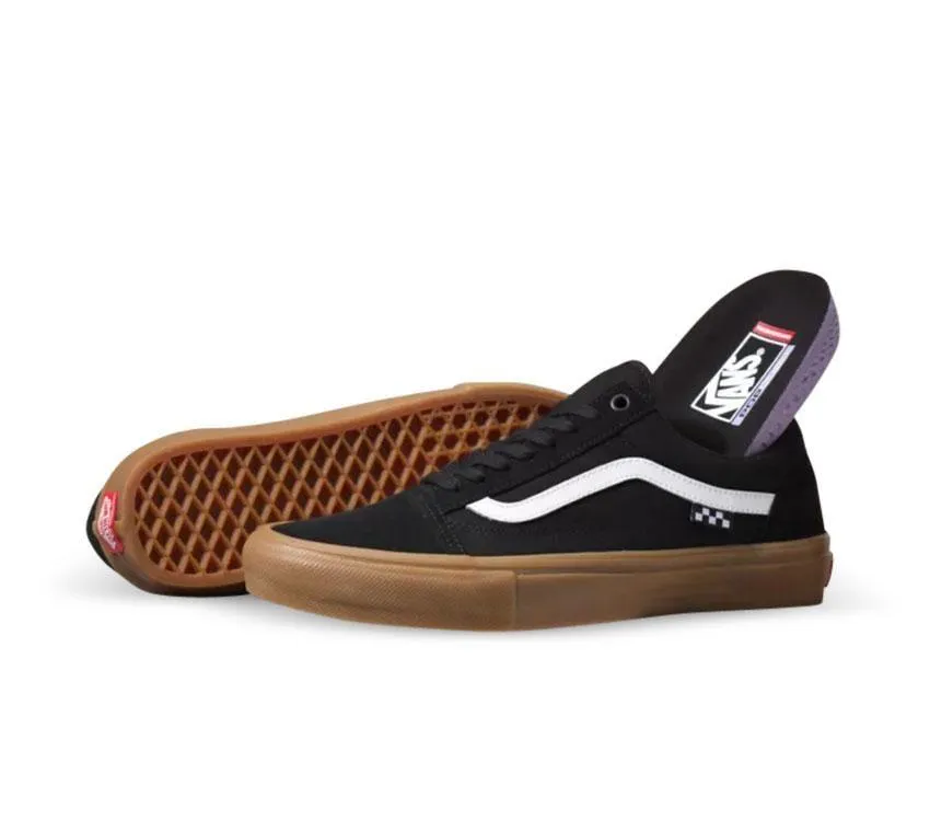 VANS SKATE OLD SKOOL BLACK-GUM