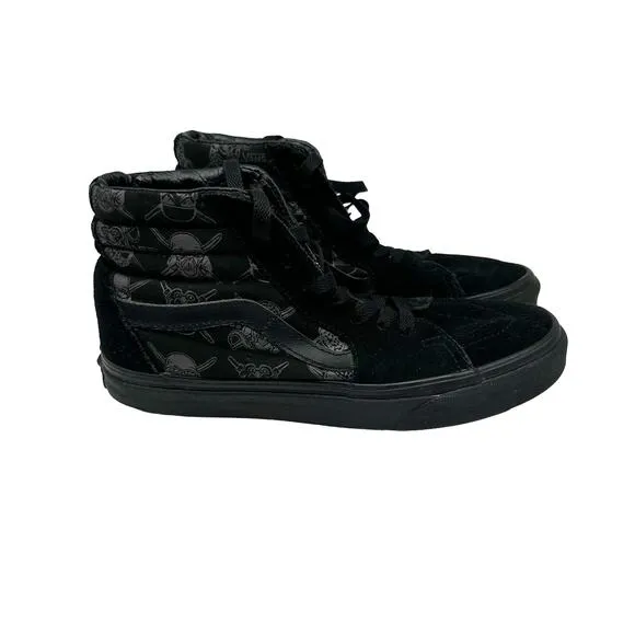 VANS Star Wars Dark Side SK8 High Top Black/Grey Sneakers Mens Size 5.5