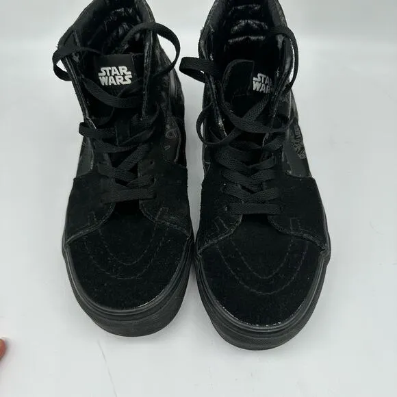 VANS Star Wars Dark Side SK8 High Top Black/Grey Sneakers Mens Size 5.5