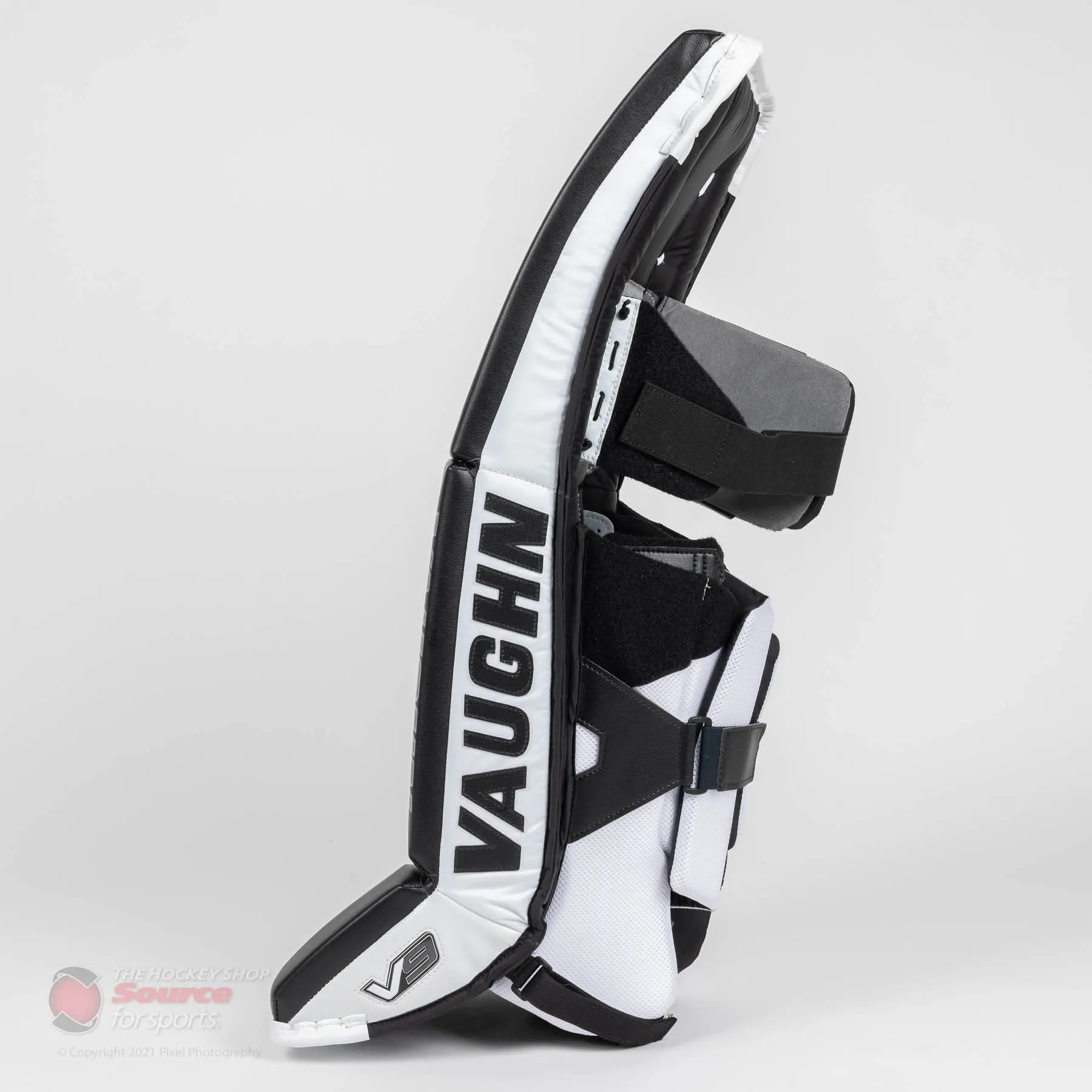 Vaughn Velocity V9 Pro Carbon Senior Goalie Leg Pads - Vintage Graphic