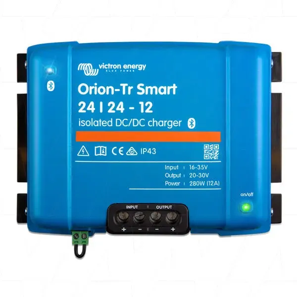 Victron Orion-Tr Smart Isolated DCDC Charger - 24/24V 12amp (280w)