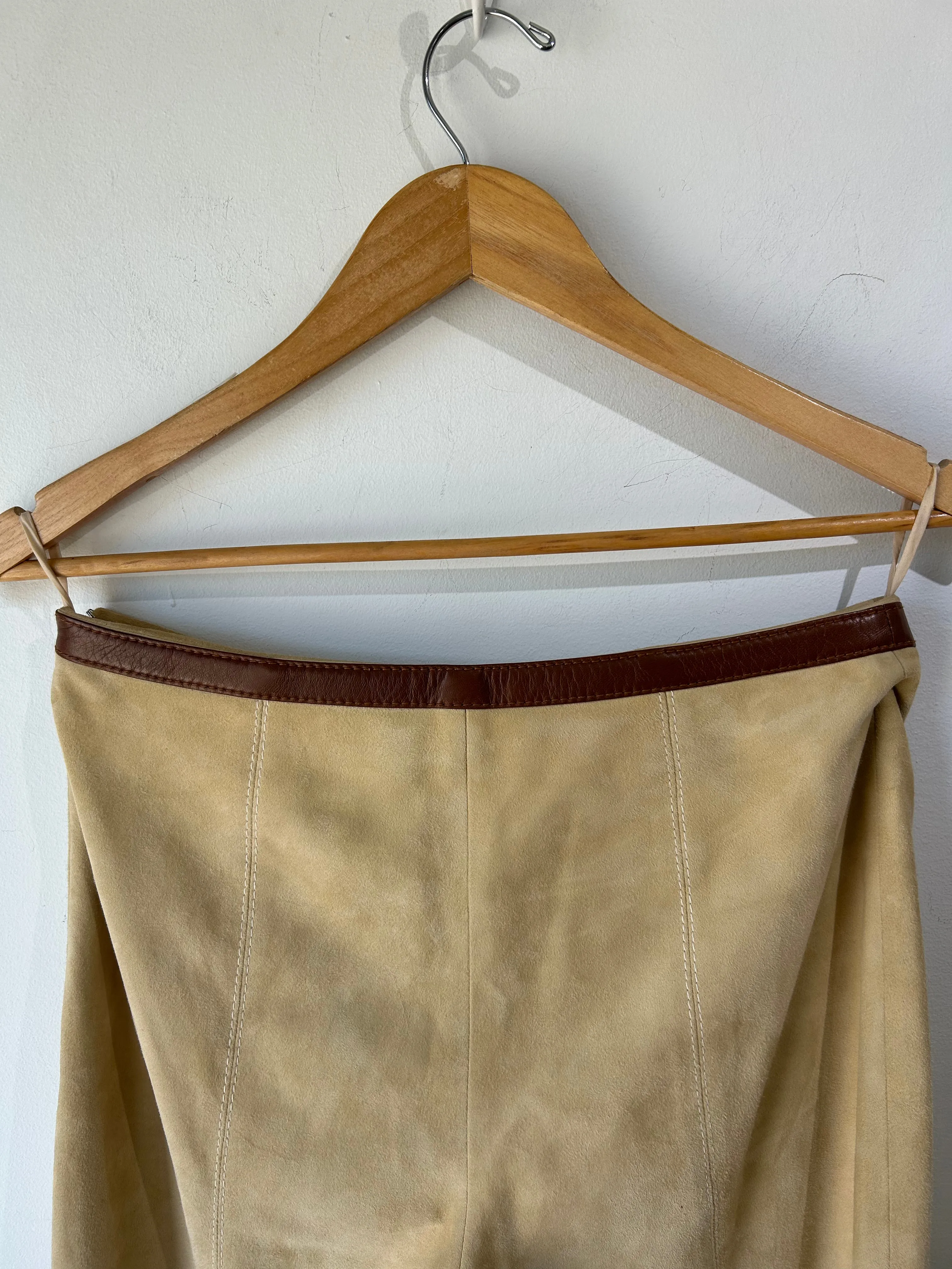 Vintage Valentino Suede Pants