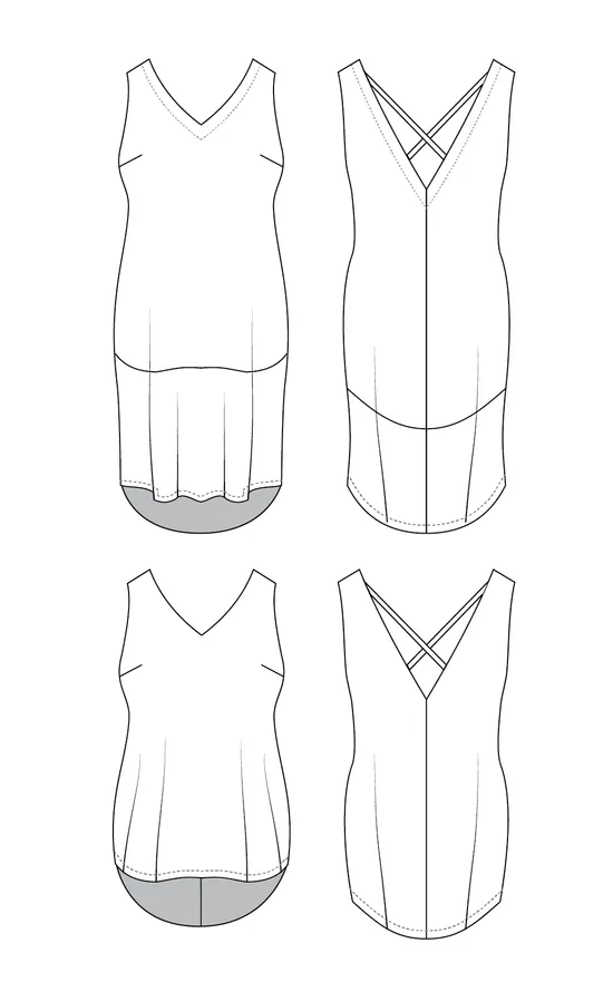 Webster Top & Dress Pattern by Cashmerette