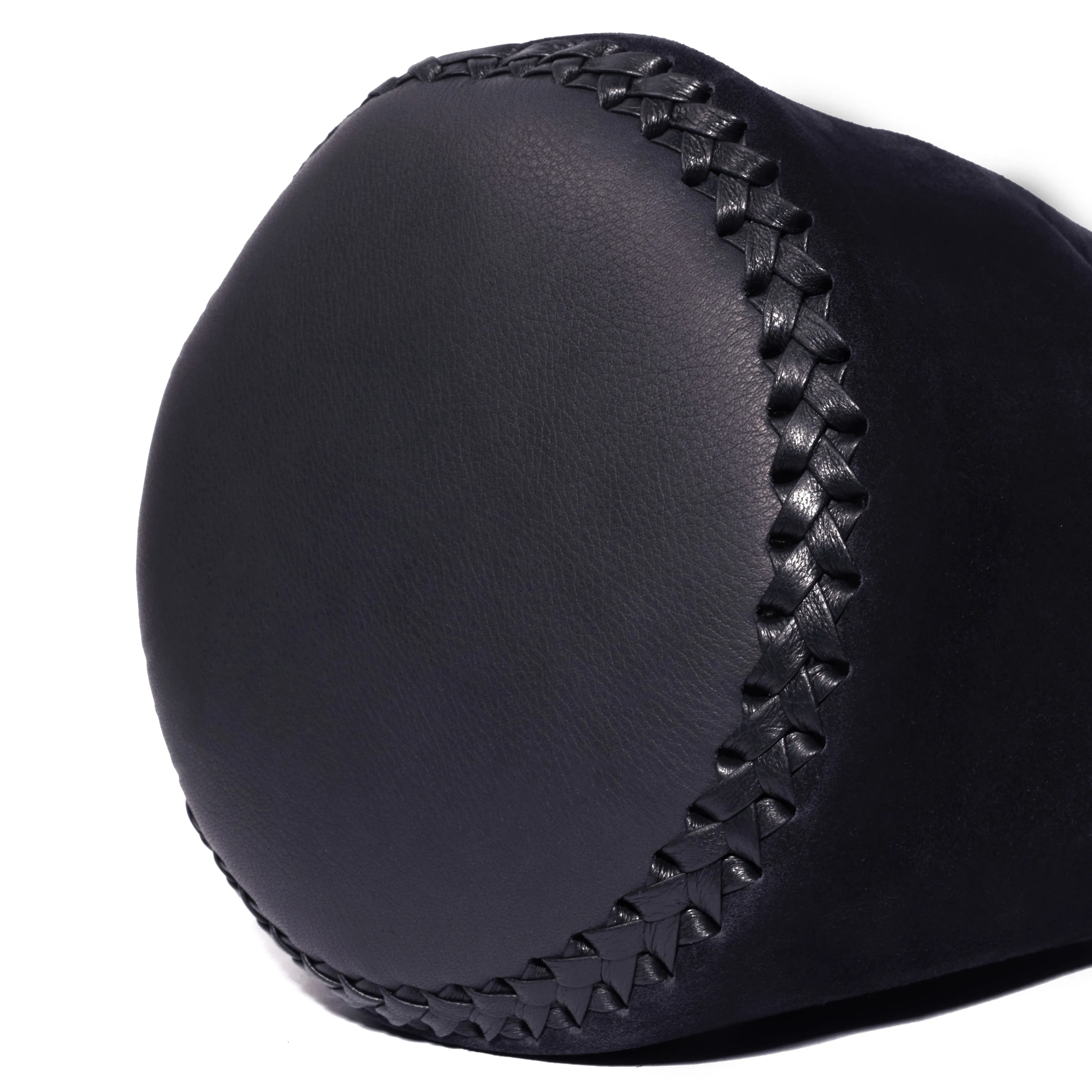 Whipstitch Suede Bullet Bag