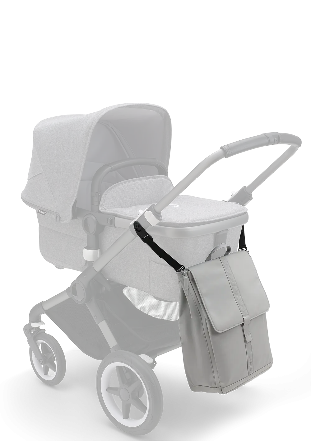 Wickelrucksack Nebelgrau