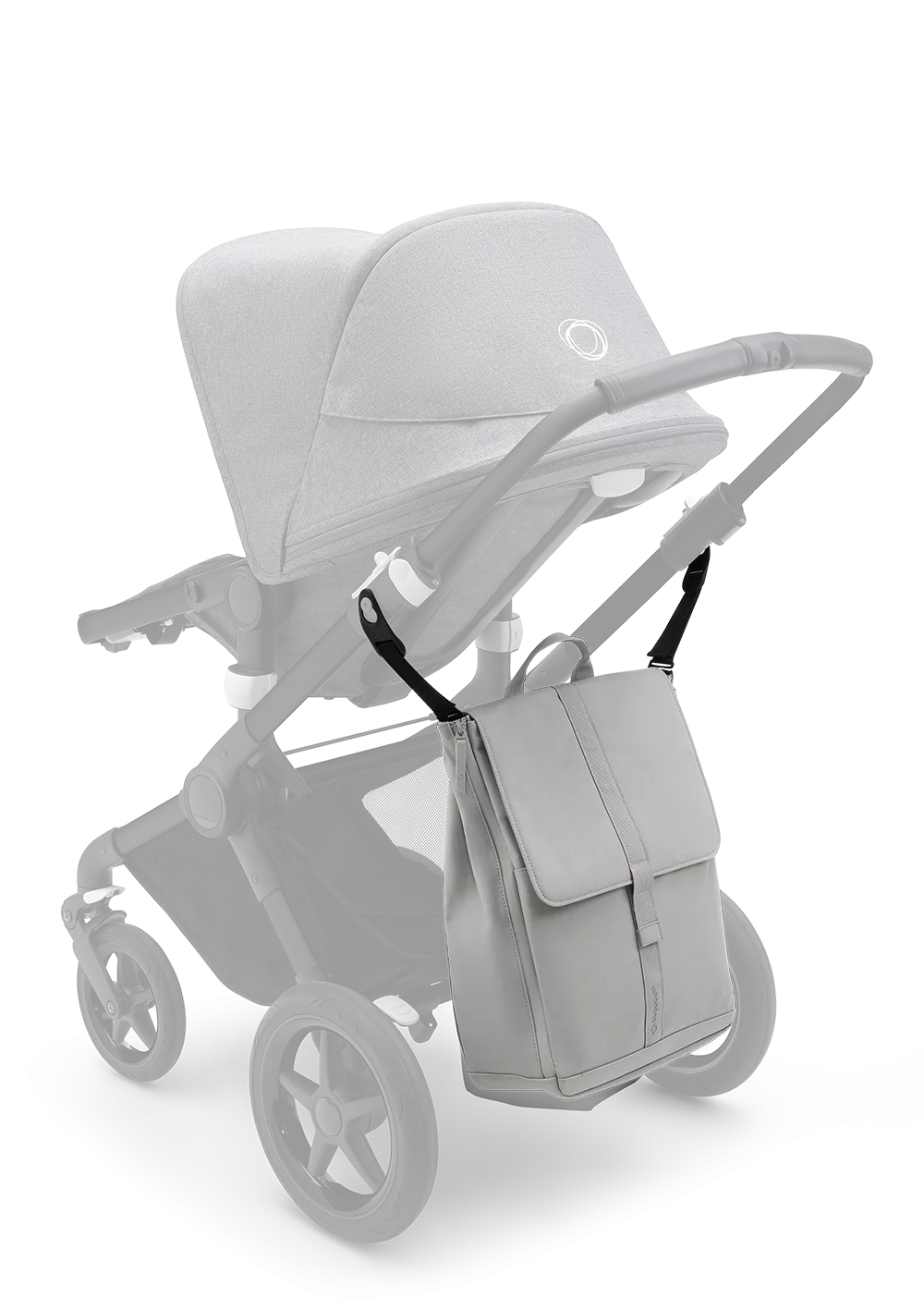 Wickelrucksack Nebelgrau