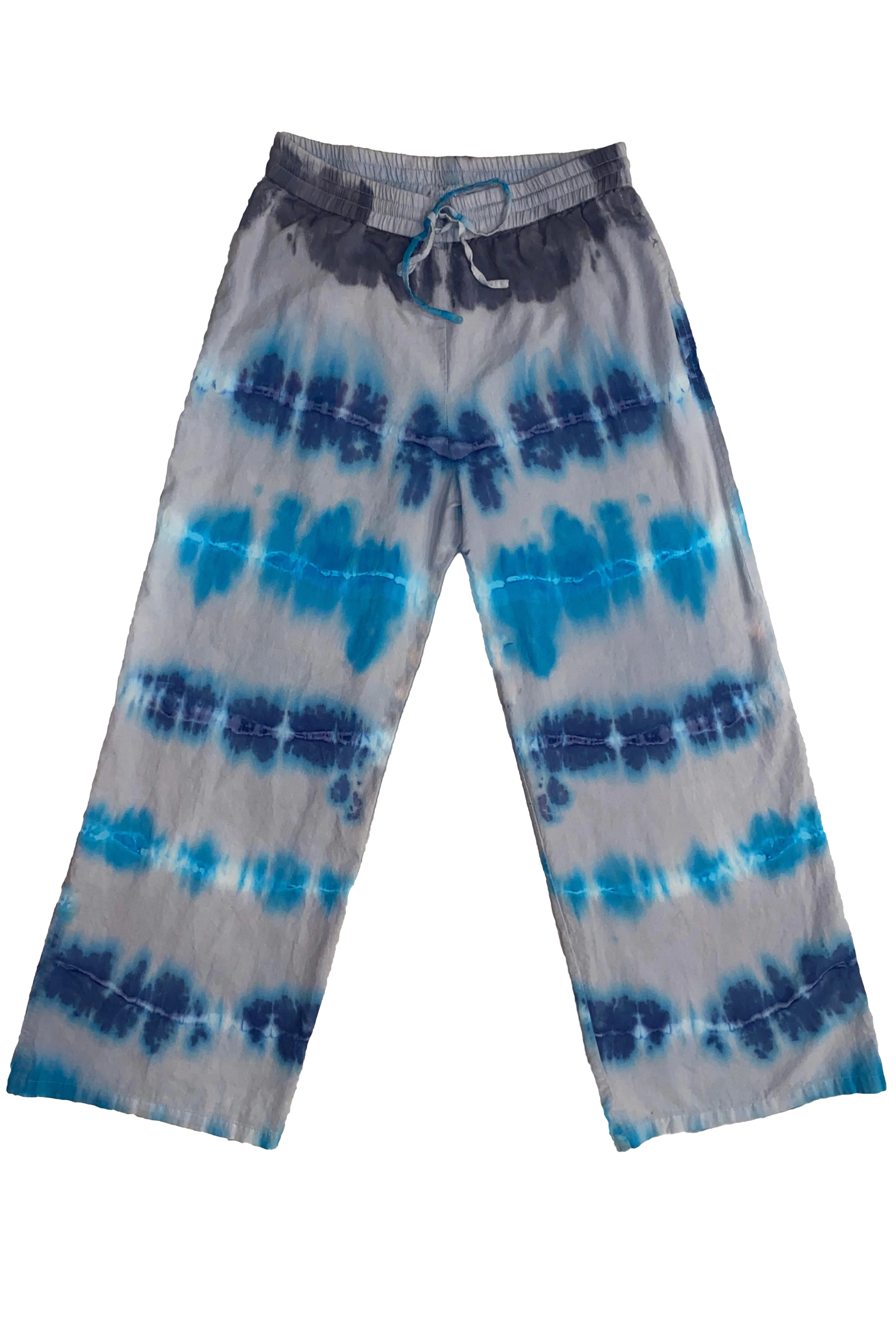 Wide Leg Pant In Tidal Tie-Dye