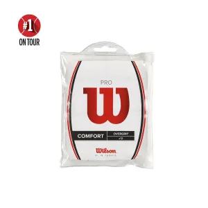 Wilson White 12 Pack Pro Overgrip